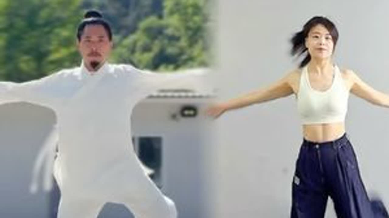 古法瘦全身8min跟练版～～#健身训练 #古法瘦身 #瘦肚子 #瘦腰 #减肚子