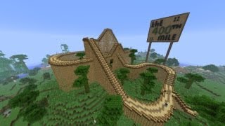 Top 5 EPIC Minecraft Rollercoasters!!!