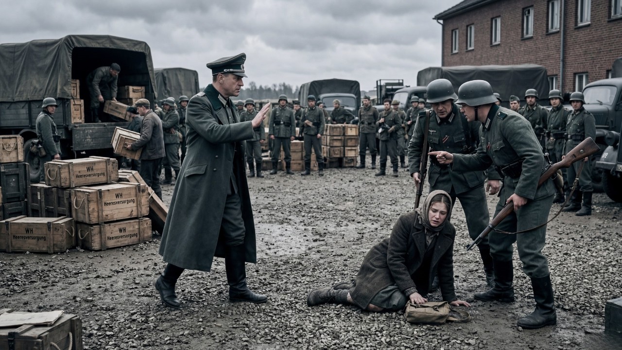 She Collapsed in WW2 Inspection — The Officer Ordered Guards Back and Exposed the Cover-Up