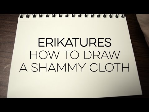 Erikatures #20 How to Draw a Shammy Cloth