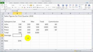 Excel 2010 Fundamentals - Part 4