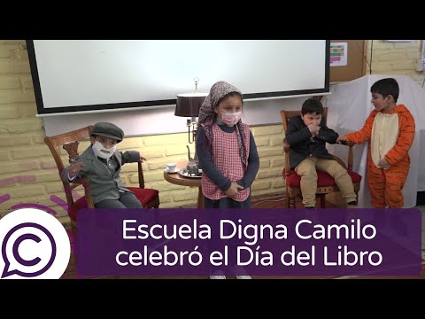 Escuela Digna Camilo Aguilar celebró el Día del Libro