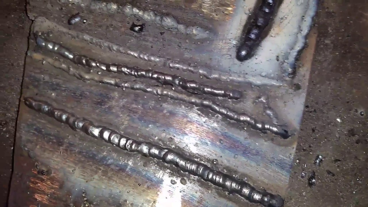 6011 6013 welding rod practice welds youtube