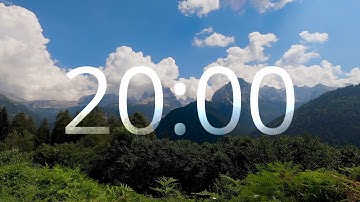 20 Minute Timer - Relaxing Acoustic Guitar