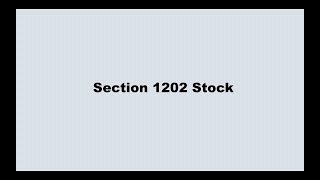 Section 1202 Stocks