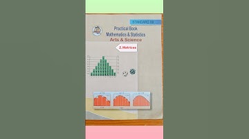 12th Mathematics practical 2 Matrices I Math practical book Matrices solution I HSC Board