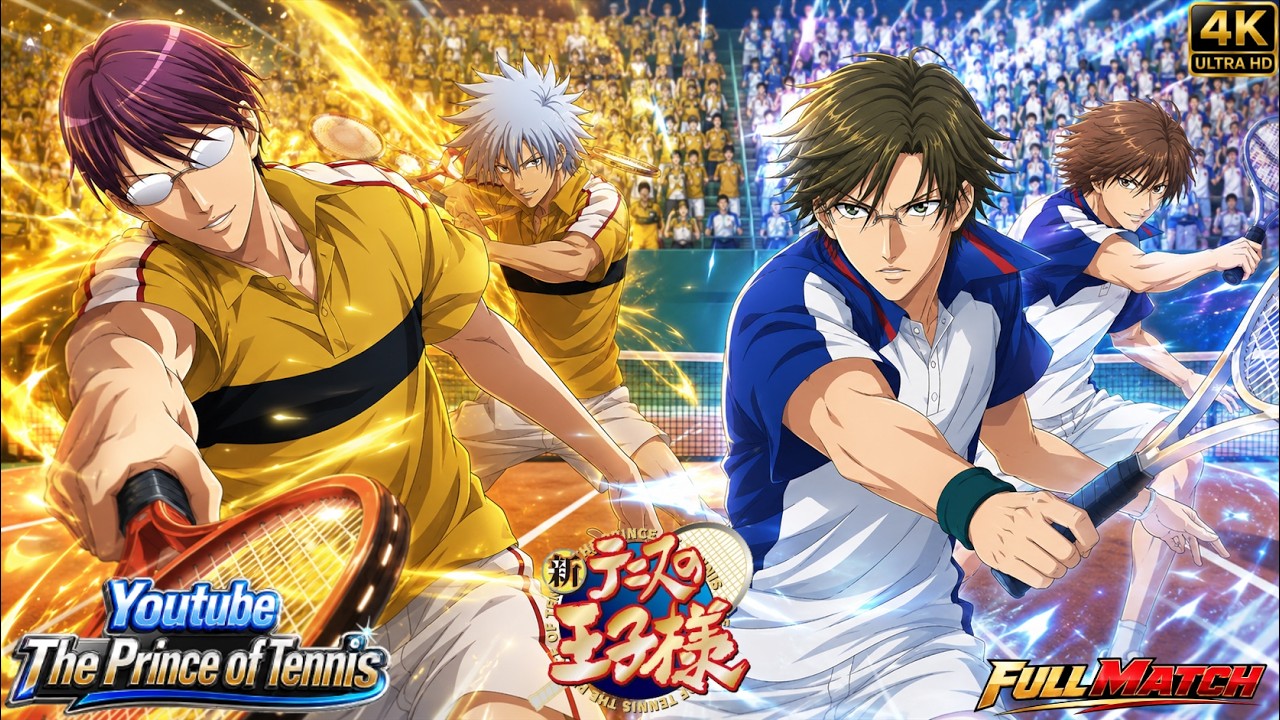 4K FULL MATCH] YAGYU/NIOU VS TEZUKA/FUJI｜柳生比呂士・仁王雅治 VS