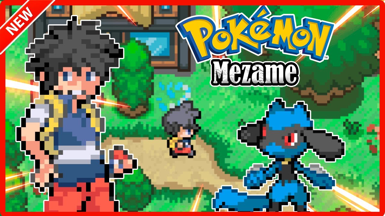 ¡NUEVO HACK ROM DE POKÉMON GBA Y ANDROID 2021 CON INCREÍBLES GRÁFICOS NDS! - POKÉMON MEZAME
