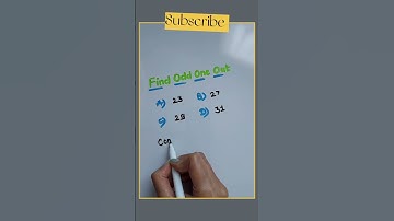 Find Odd One Out #shorts