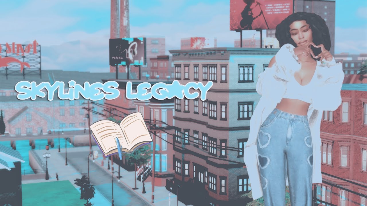 Trying to make friends || Sims 4 Skylines Legacy Gen 1 || EP.2