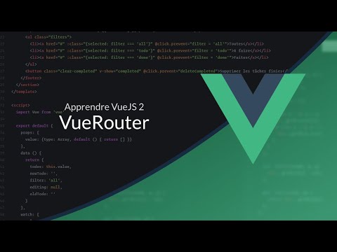 VueJS 2 (15/16) : Vue Router