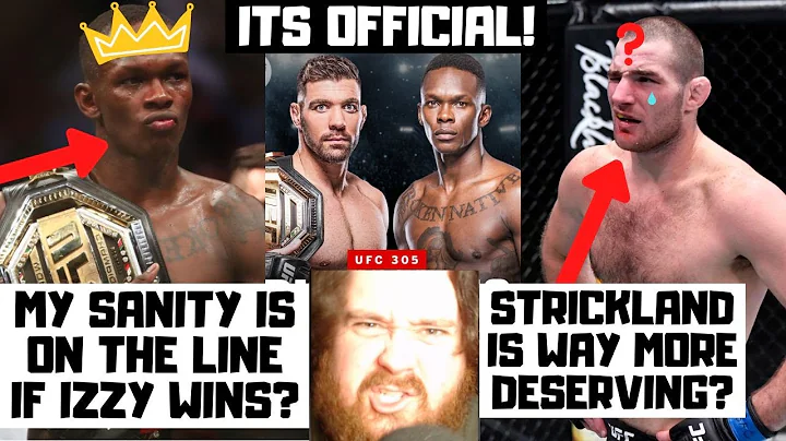 My Sanity Is On The Line For Du Plessis vs Adesanya At UFC 305! MMA News Reaction & Prediction