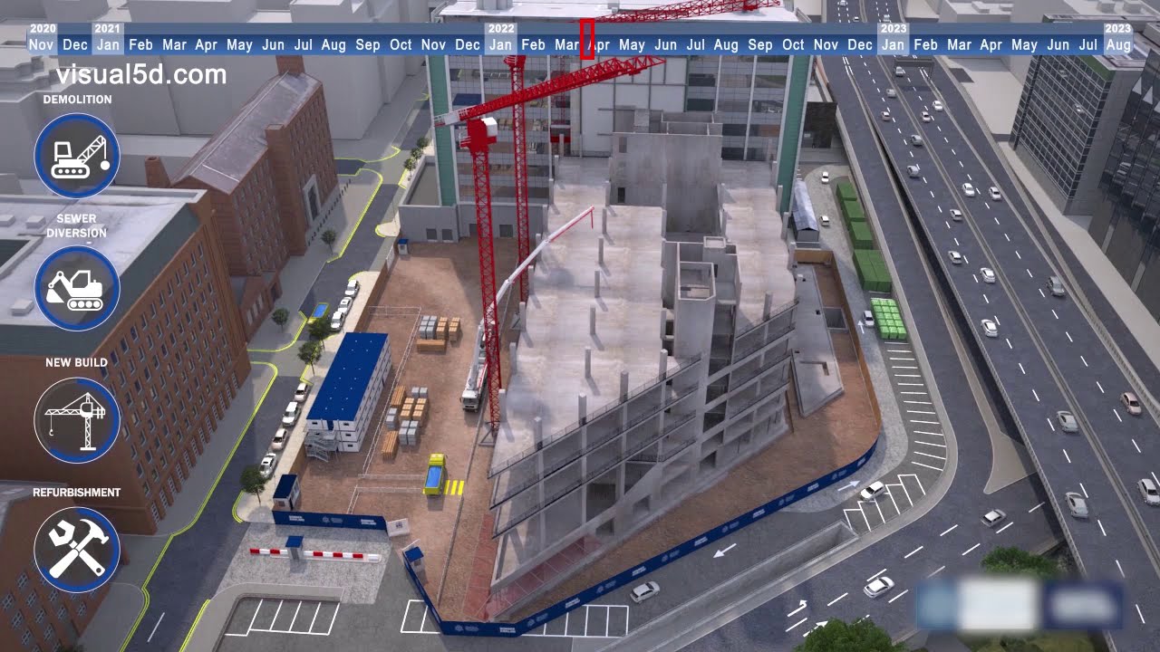 4d construction sequence