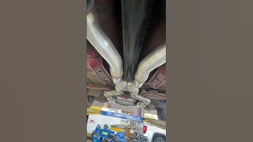 6.2/ 6L80e performance headers with 2.5 in exhaust with X pipe going over rear end w/ flowmaster