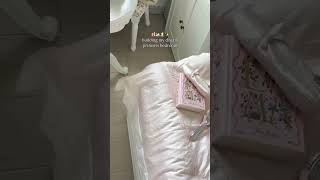 Create a bedroom fit for a princess! 👑🩷 #royalcore #royal #princess Create a bedroom fit for a princess! 👑🩷 #royalcore #royal #princess