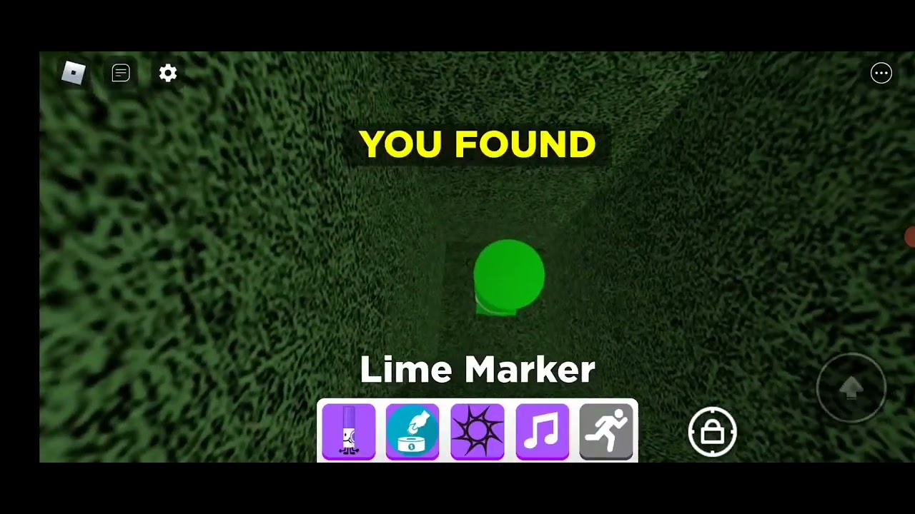 How to get LIME MARKER in FIND THE MARKERS YouTube