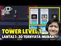 TANTANGAN TOWER LEVEL 1 WOM (LANTAI 1-20) - World of Mystery Indonesia