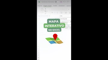 Mapa Interativo no Excel | #shorts
