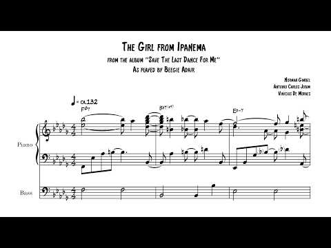 The Girl from Ipanema (As played by Beegie Adair) - Norman Gimbel Antonio Carlos Jobim Vinicius De Moraes