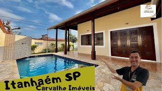 (VENDIDO) CASA ISOLADA COM PISCINA E CHURRASQUEIRA 200MTS DA PRAIA EM ITANHAÉM!!