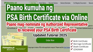 Paano kumuha ng PSA Birth Certificate via Online sa PSAhelpline.ph