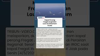 Serangan Rudal Iran Hantam Kapal Perang Fregat Angkatan Laut AS