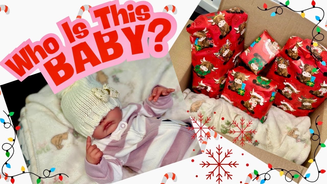 Распаковка загадочной коробки с куклой-реборн!