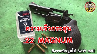 ความเร็วกระสุน .22 MAGNUM