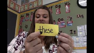 Rainbow writing sight words set 32