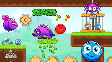 Red and Blue - Ball Heroes | Part 2 - Levels 10-20 | Android Gameplay WFG