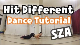 SZA - Hit Different dance tutorial Official choreography mirrored ft. Ty Dolla $ign by Siren TV Vlog