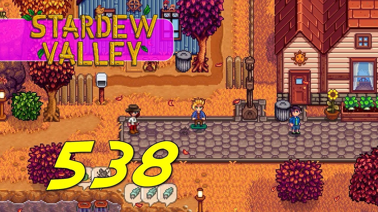 Stardew Valley Let's Play Ep 538 TOWN IMPROVEMENTS YouTube