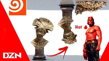 The power of reversed bullet simulation in Houdini 19.5