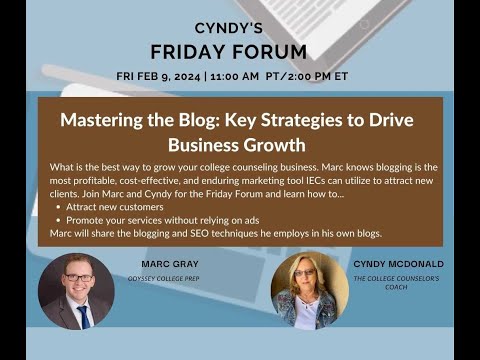 Key Blogging Strategies