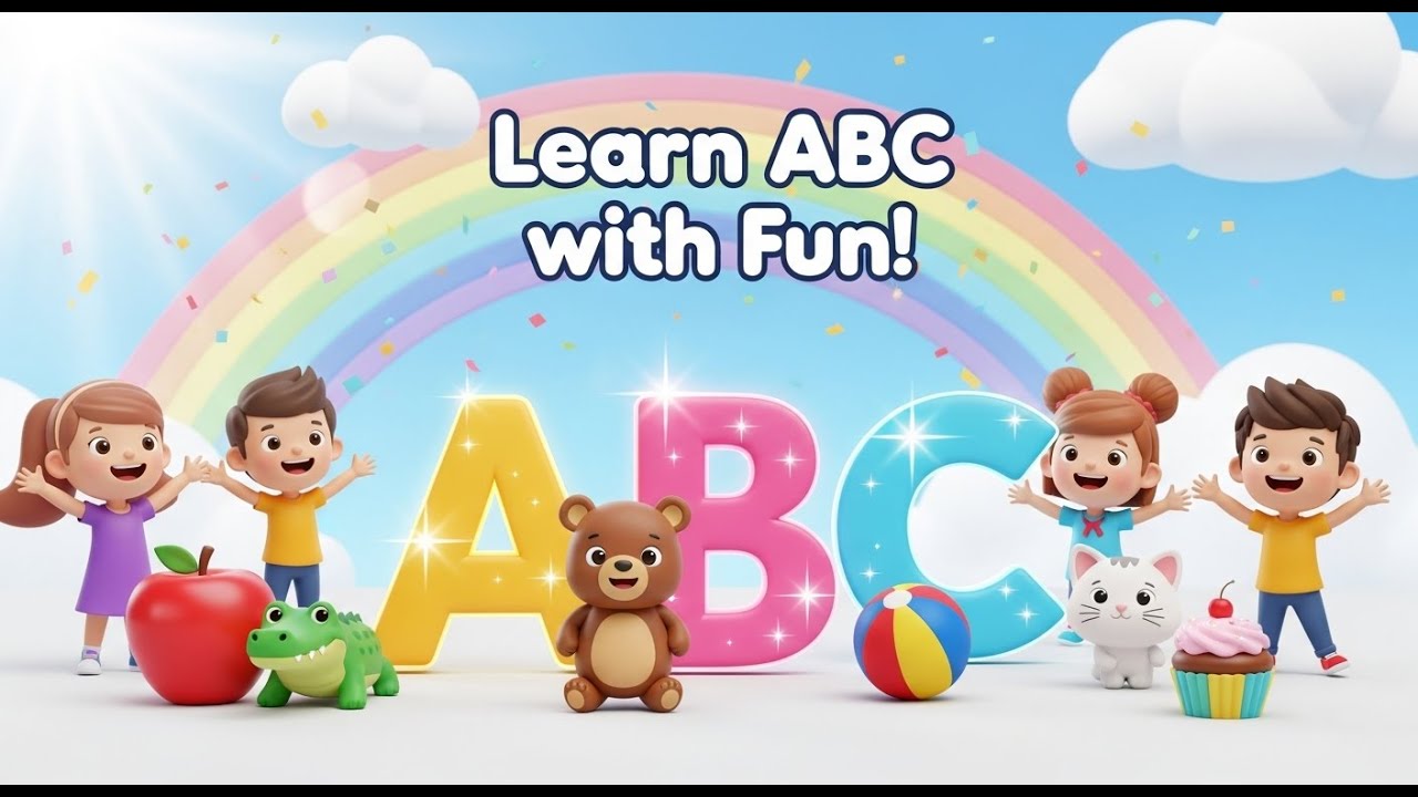 “ABC Song Adventure 🌈 | Learn the Alphabet with Fun Animals & Music 🎶🦋”