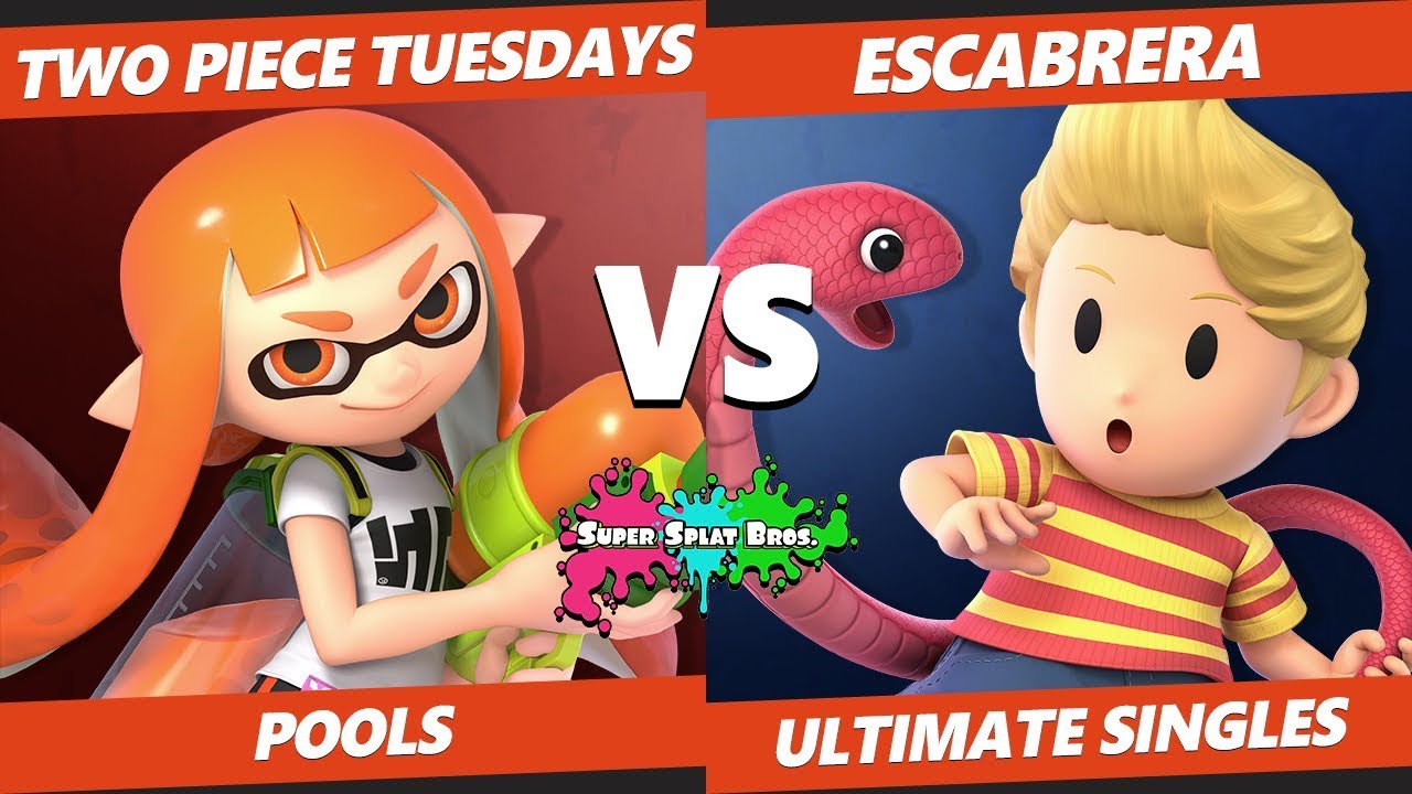 Smash Ultimate Tournament - Two Piece Tuesdays (Inkling) Vs. Escabrera (Lucas) Splat Bros SSBU Pools
