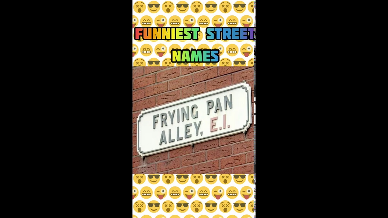 Funny street names 