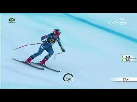 Breezy Johnson Val Disere 3rd