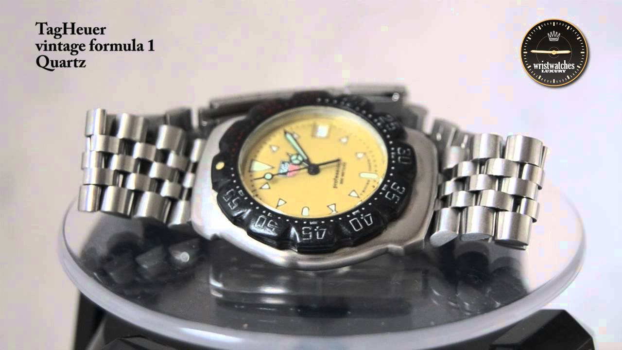 TAG Heuer formula 1 quartz movement 