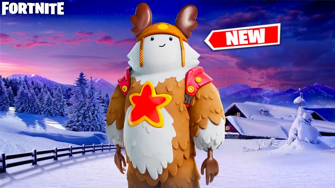 *NEW* SLED READY GUFF SKIN GAMEPLAY - FORTNITE WINTERFEST 2022 SET
