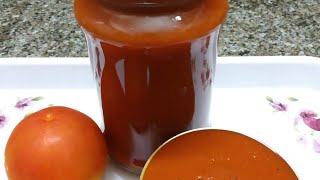 How to make homemade tomato ketchup