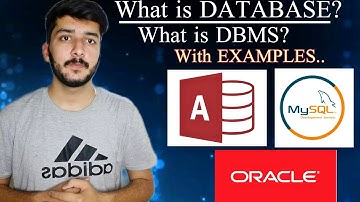 What is Database? | What is DBMS? | Urdu/Hindi | With Examples | Learn with Ibrahim