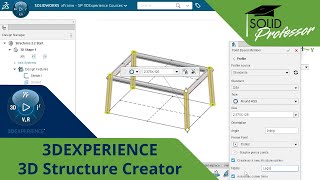 3DEXPERIENCE 3D Structure Creator – Creating Members