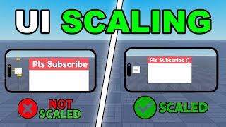 Why Your UI Looks Broken on Mobile – And How to Fix It in Roblox!