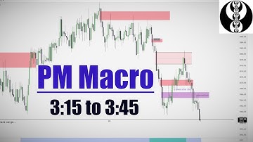 PM Macro Trade | ICT Live Write-up