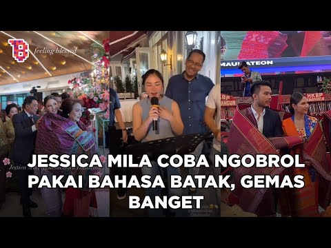 Momen Jessica Mila coba ngobrol pakai bahasa Batak, gemas banget