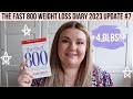 THE FAST 800 WEIGHT LOSS DIARY 2023 UPDATE #7 | Emma Swann