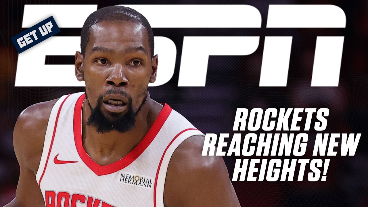 ROCKETS GOING TALL 🚀 Windy on one of the TALLEST STARTING LINEUPS EVER 📈 | Get Up