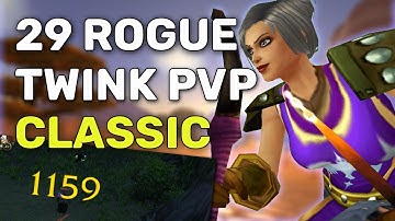 Theyzha | Level 29 Rogue Twink PvP | Classic WoW