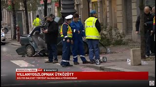 Villanyoszlopnak Ütközött